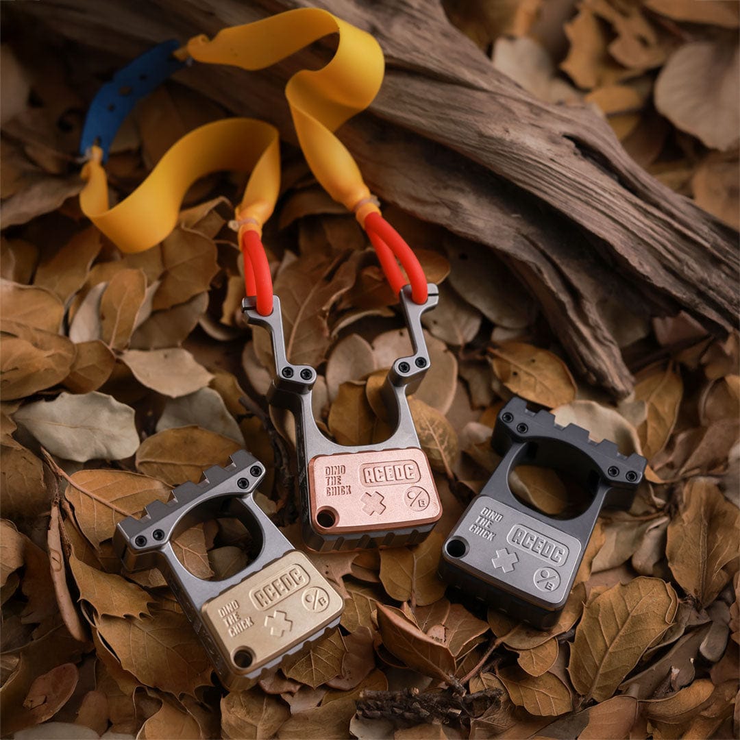 EDC Multi Tool – ACEdc SLINGBOY | Titanium Copper Ceramic Coating Knuckle Duster