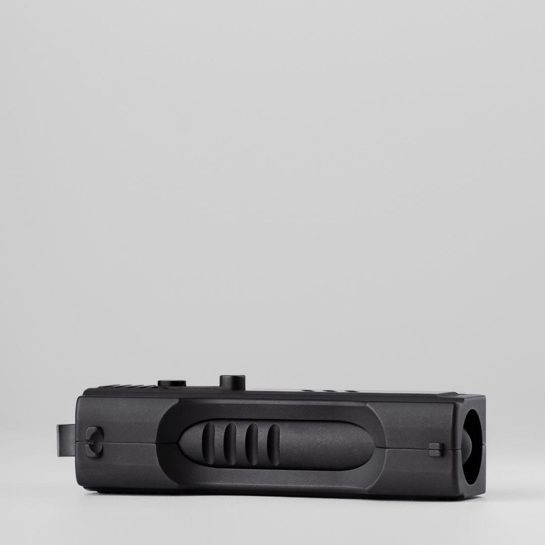 Mechanical Slider – Alpha Bullet Gun | Blasted Zirconium EDC Push Slider
