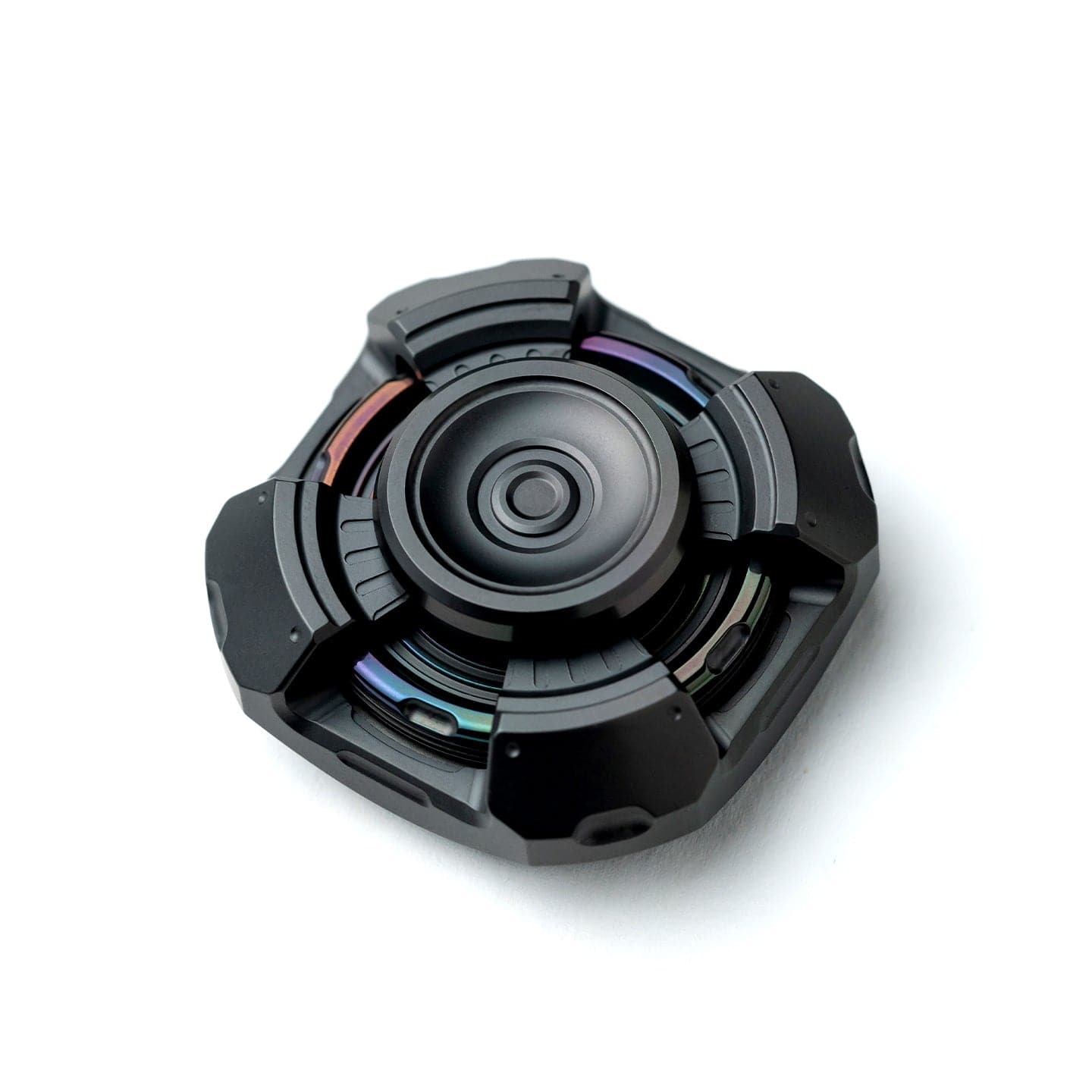 EDC Spinner – WANWU NFE Transmitter | Stainless Steel Zirconium Titanium