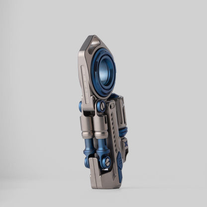 Fidget Slider EDC – 01EDC Time Knight 3.0 | Stainless Steel Titanium Zirconium PEI Push Slider