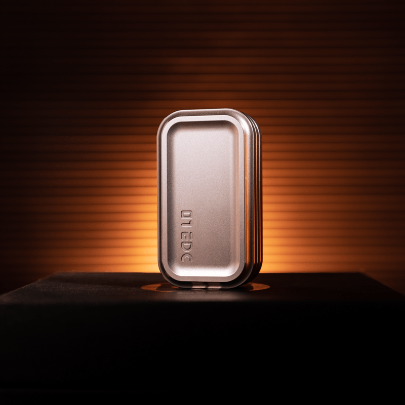 Mechanical Slider – 01EDC Magnetic 3 Stack Slider | Zirconium Brass Copper Stainless Steel G10