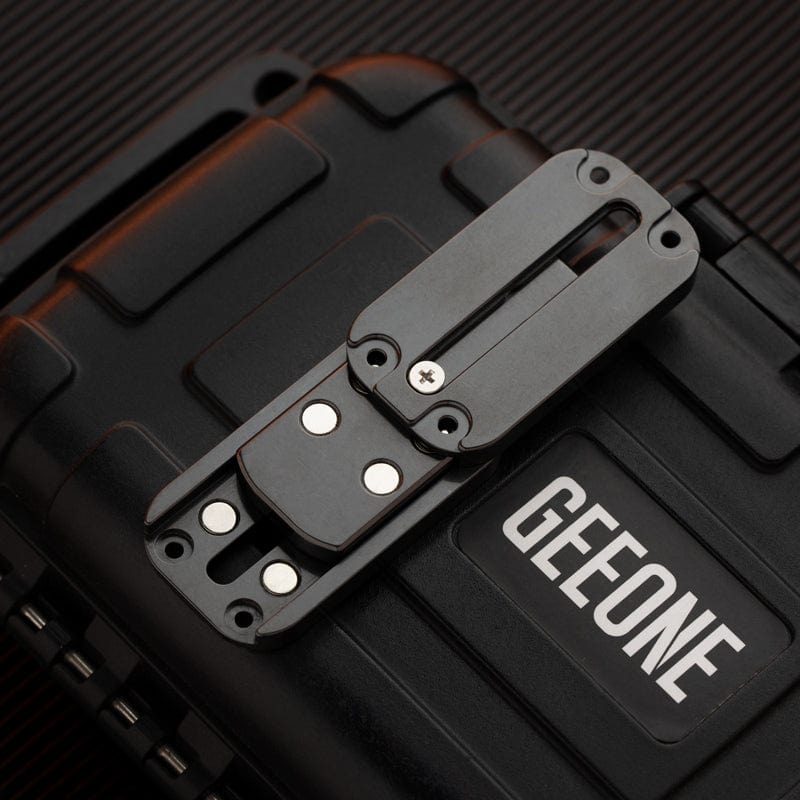 Fidget Slider EDC – 01EDC 01 Slider | Titanium Zirconium PEEK Push Slider Mechanical Magnetic