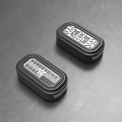 Fidget Slider EDC – 01EDC 01 Slider | Titanium Zirconium PEEK Push Slider Mechanical Magnetic