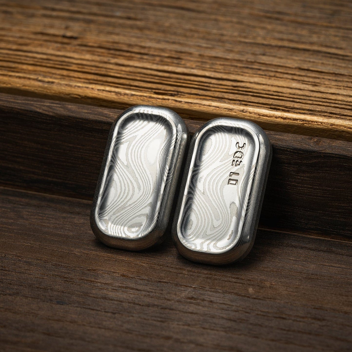 Fidget Slider EDC – 01EDC 01 Slider | Titanium Zirconium PEEK Push Slider Mechanical Magnetic
