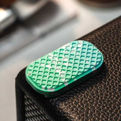 Fidget Slider EDC – 01EDC 01 Slider | Titanium Zirconium PEEK Push Slider Mechanical Magnetic
