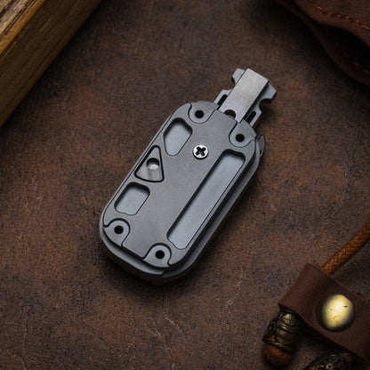 Fidget Slider EDC – 01EDC 01 Slider | Titanium Zirconium PEEK Push Slider Mechanical Magnetic