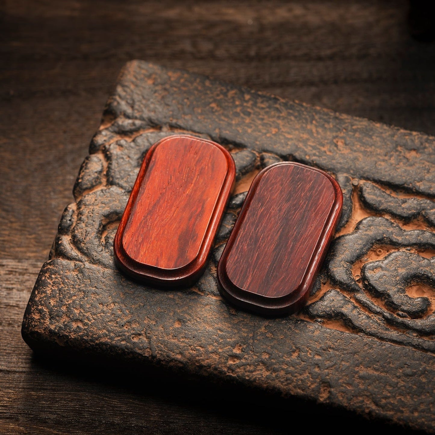Fidget Slider EDC – 01EDC 01 Slider | Titanium Zirconium PEEK Push Slider Mechanical Magnetic