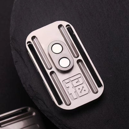 Mechanical Slider – 01EDC Magnetic 3 Stack Slider | Zirconium Brass Copper Stainless Steel G10