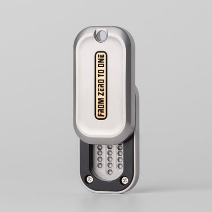 Fidget Slider EDC – 01EDC Soap Slider | Stainless Steel Engraving Dalbergia Push Slider