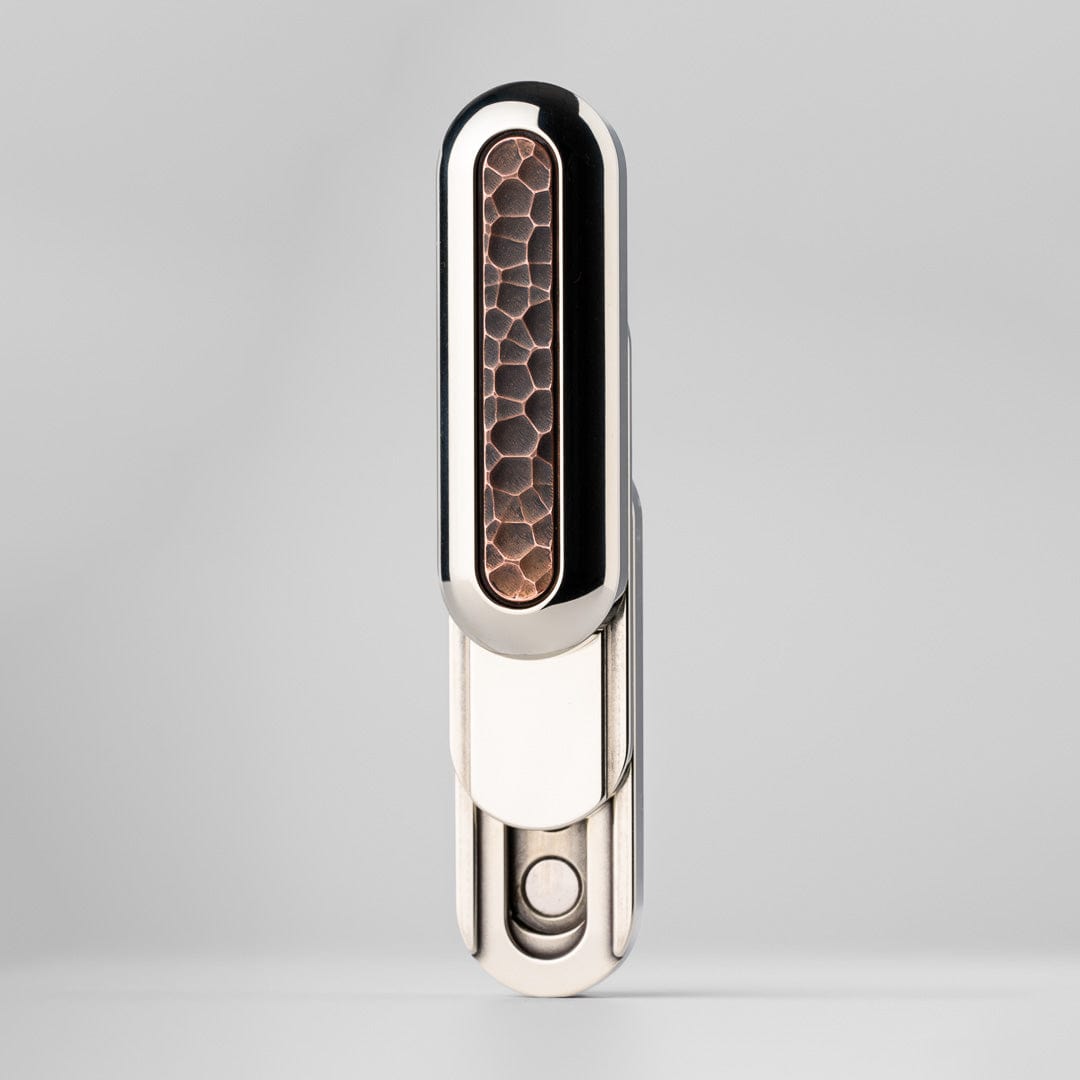 Push Slider – 01EDC POD-L | Stainless Steel PEI Cupronickel Zirconium Mokuti EDC