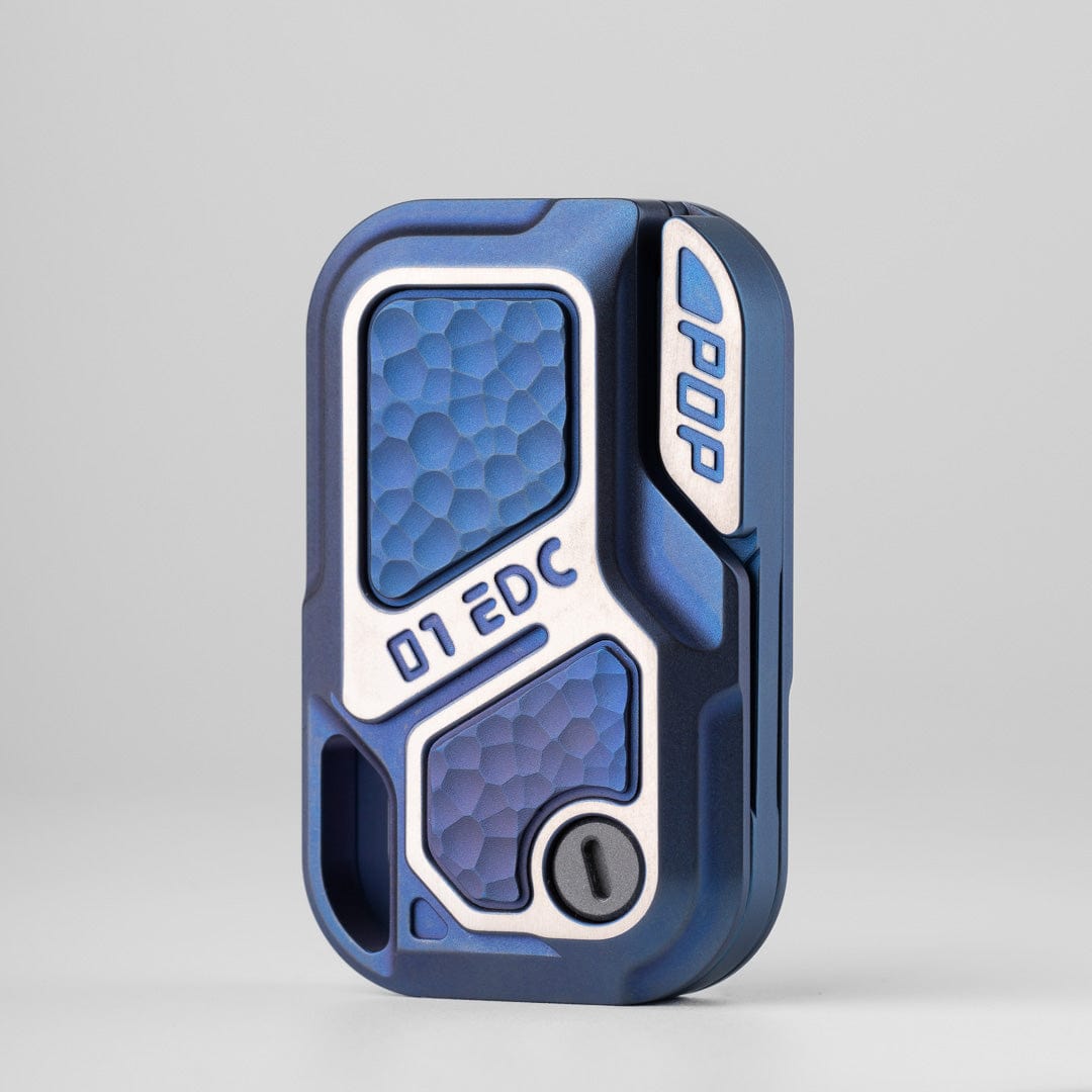 Pocket Tool – GEEOne POP Throwing Card 2024 | Titanium Damascus Stainless Steel EDC Card
