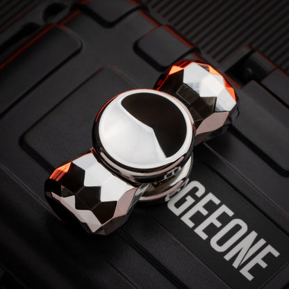 Fidget Slider EDC – 369 Studio Starblaze | Titanium Stainless Steel Knife Grain Push Slider