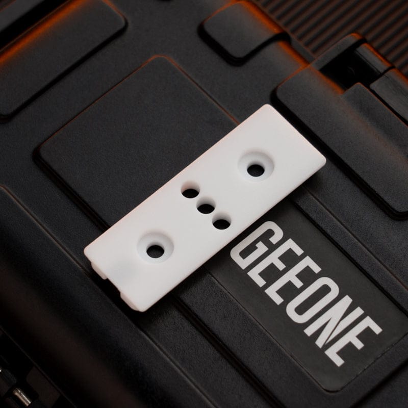 Push Slider – 9Hand Ding Ding | G10 PMMA PEEK Zirconium Multi-Material EDC Slider