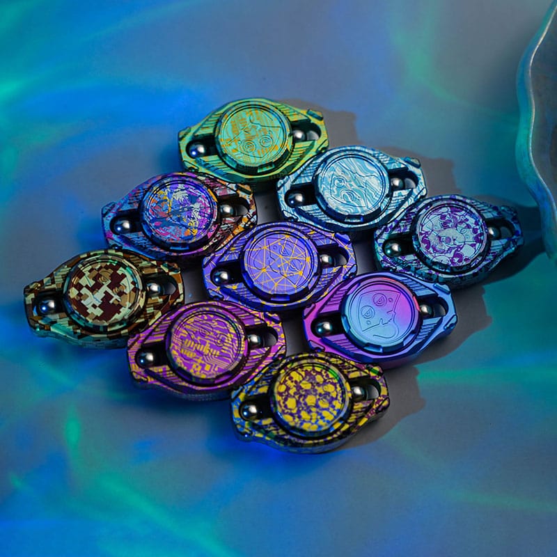 Precision Spinner – Manta Ray 2.0 | Stainless Steel Zirconium Mokuti Zircuti Superconductor EDC