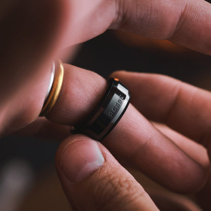 Precision EDC Ring – ACEdc Mechanical Ring 3.0 Zero | Zirconium Titanium Mokuti Zircuti