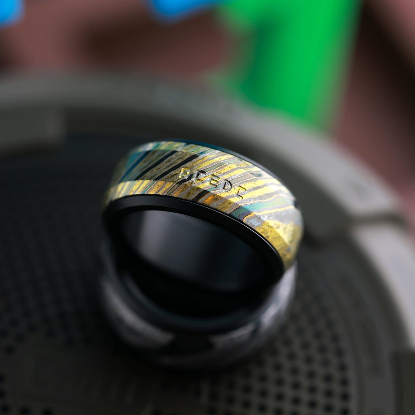 Precision EDC Ring – ACEdc Mechanical Ring 3.0 Zero | Zirconium Titanium Mokuti Zircuti