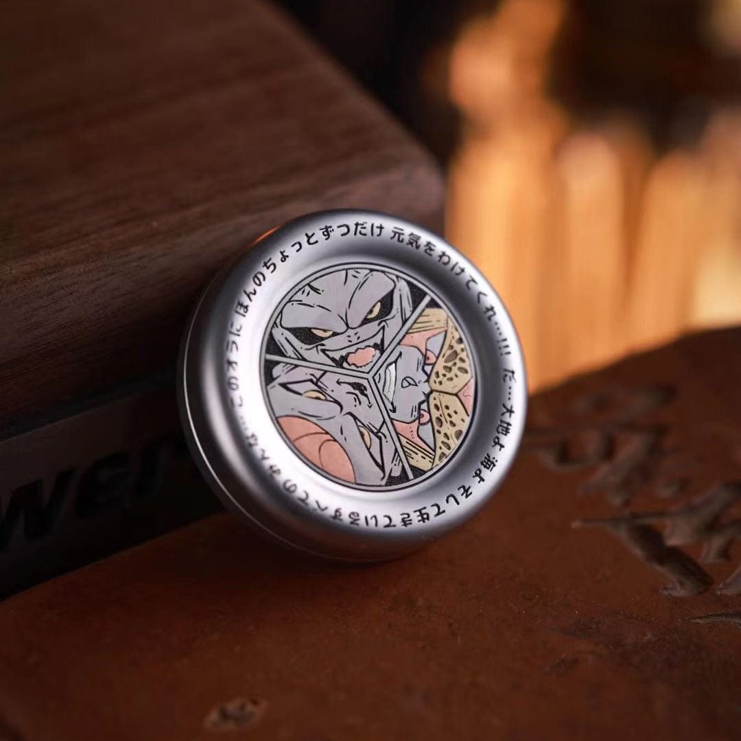 Tactile Coin – ACEdc Noise-Milk Cap | Stainless Steel Titanium Zirconium Haptic EDC
