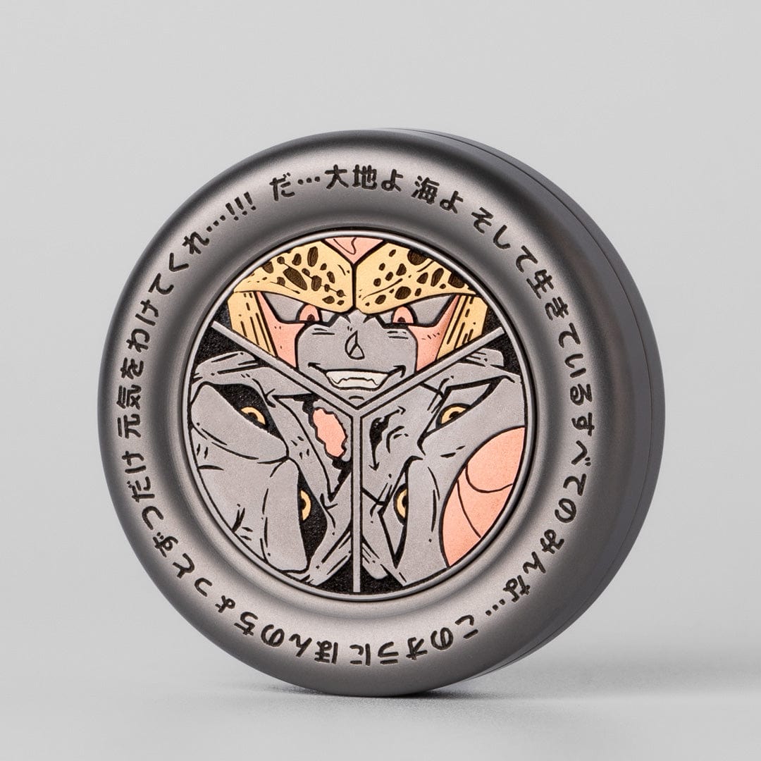 Tactile Coin – ACEdc Noise-Milk Cap | Stainless Steel Titanium Zirconium Haptic EDC