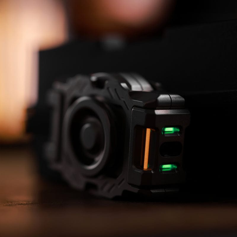 Fidget Slider – ACEdc Thunder | Stainless Steel Titanium Zirconium Push Slider EDC