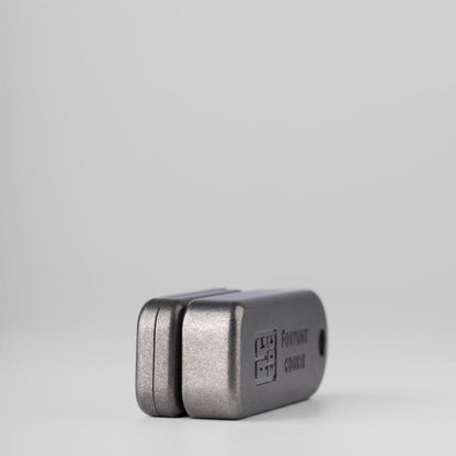 Push Slider – ACEdc Fortune Cookie | Titanium Zirconium Carbon Fiber EDC Fidget