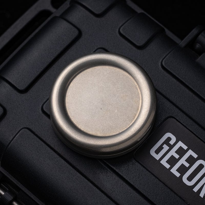 Tactile Coin – ACEdc Milk Cover | Titanium Zirconium Stainless Steel Cupronickel Haptic EDC