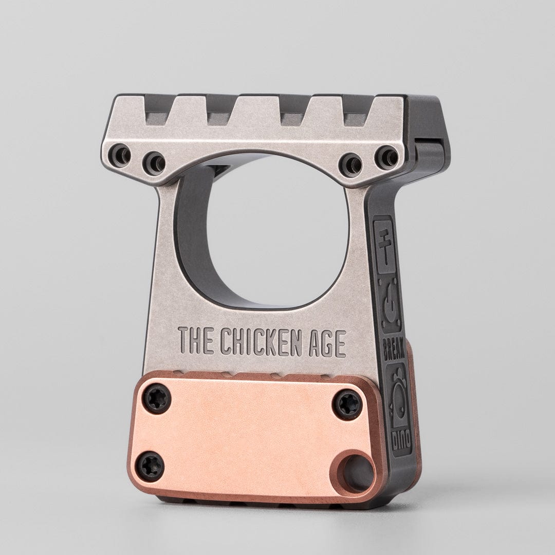 EDC Multi Tool – ACEdc SLINGBOY | Titanium Copper Ceramic Coating Knuckle Duster