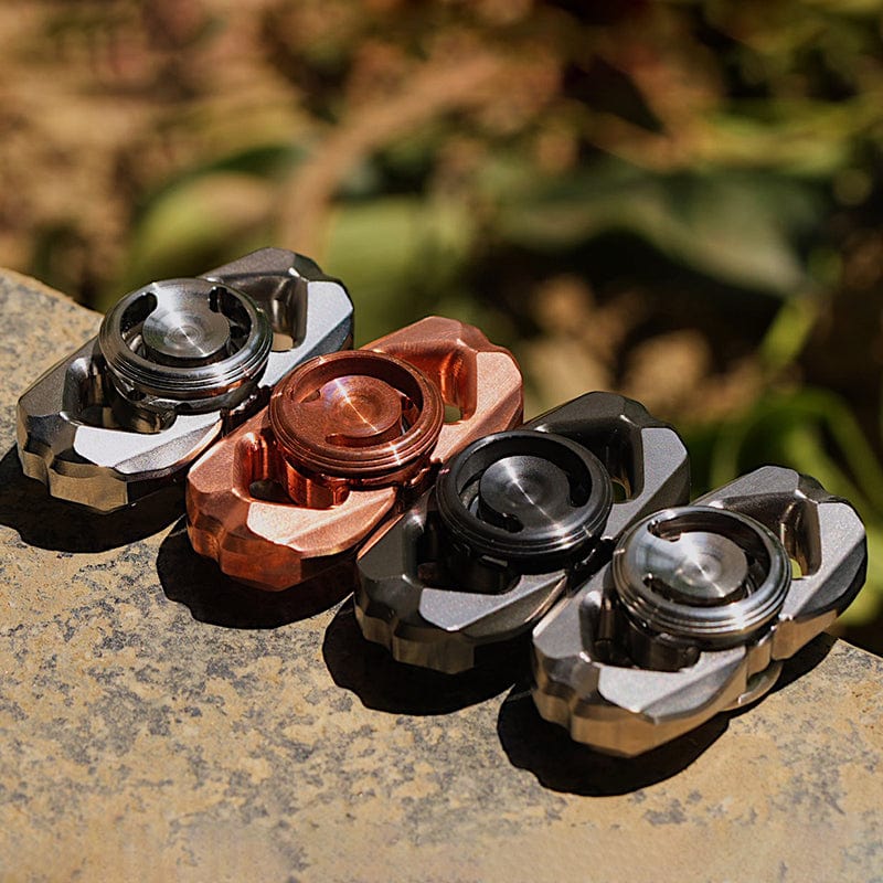 Precision Spinner – YOLO Studio Mini G | Stainless Steel Titanium Zirconium EDC Fidget Gyro