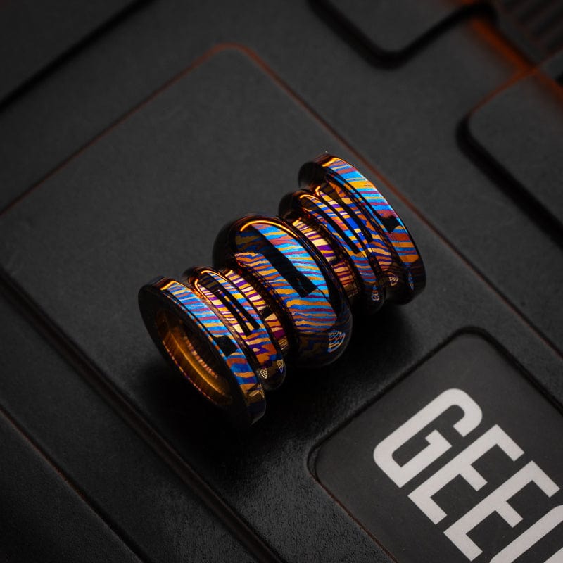EDC Bead – Bad Guy Pendant | Superconductor Zircuti Mokuti Knife Lanyard Bead