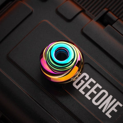 EDC Lanyard Bead – BlackReef Whirlpool | Stainless Steel Knife Pendant EDC Bead