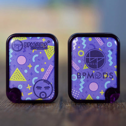Push Slider – BPMods Crystal Slider | PMMA Copper Titanium EDC Fidget