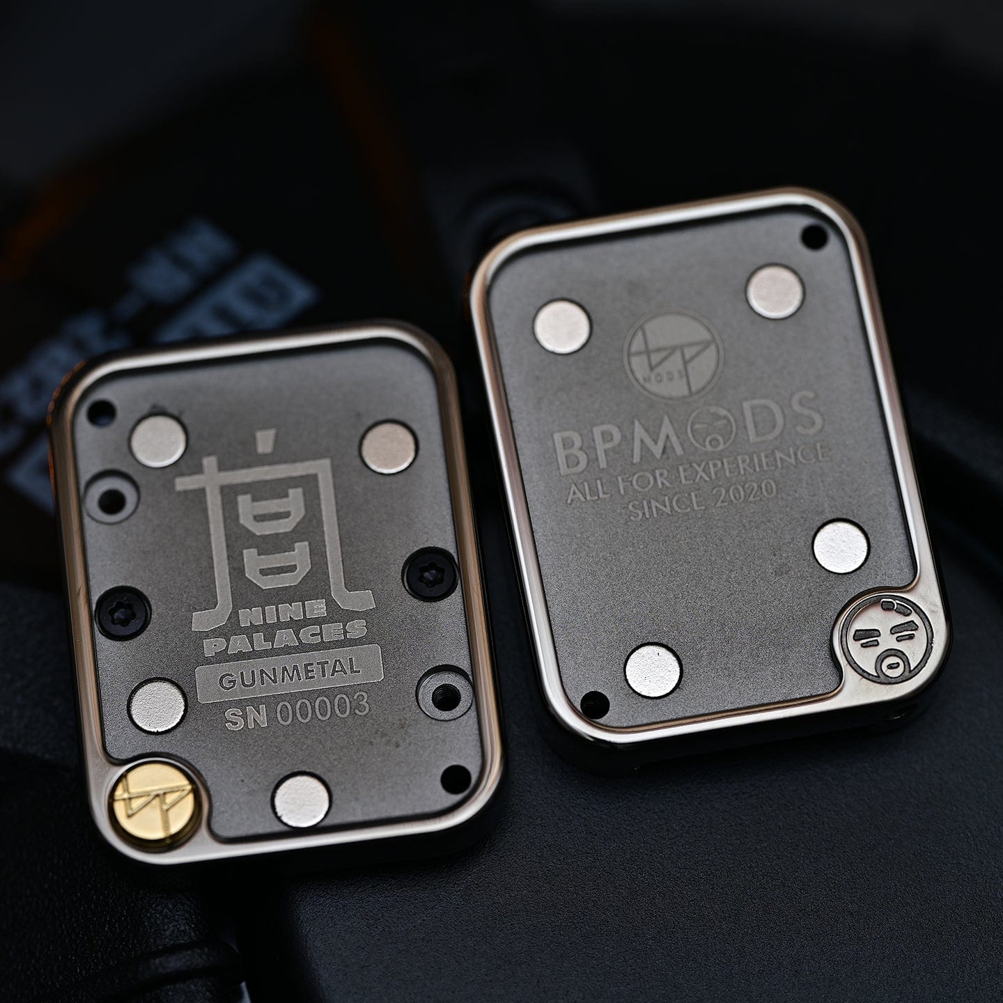 Mechanical Slider – BPMods Nine-grid | Stainless Steel Zirconium Titanium PEI EDC Push Slider