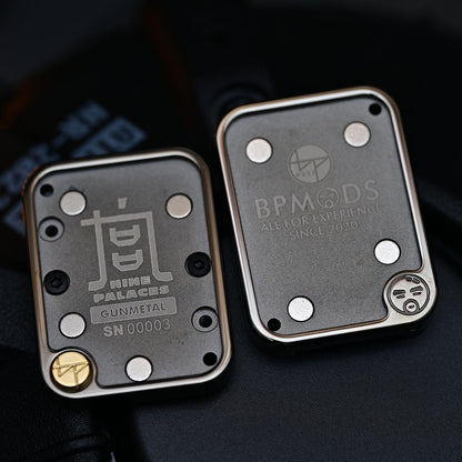 Mechanical Slider – BPMods Nine-grid | Stainless Steel Zirconium Titanium PEI EDC Push Slider