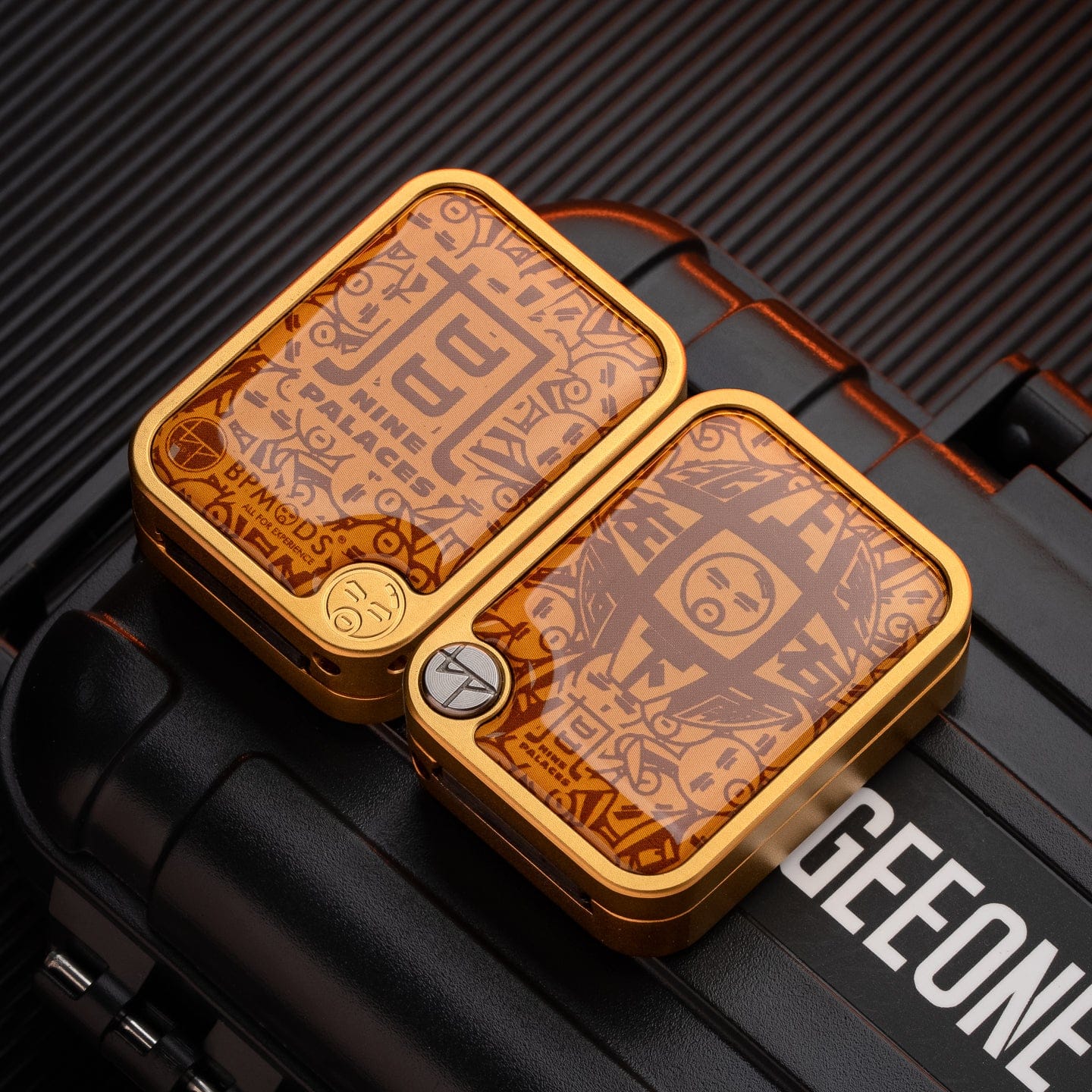Mechanical Slider – BPMods Nine-grid | Stainless Steel Zirconium Titanium PEI EDC Push Slider
