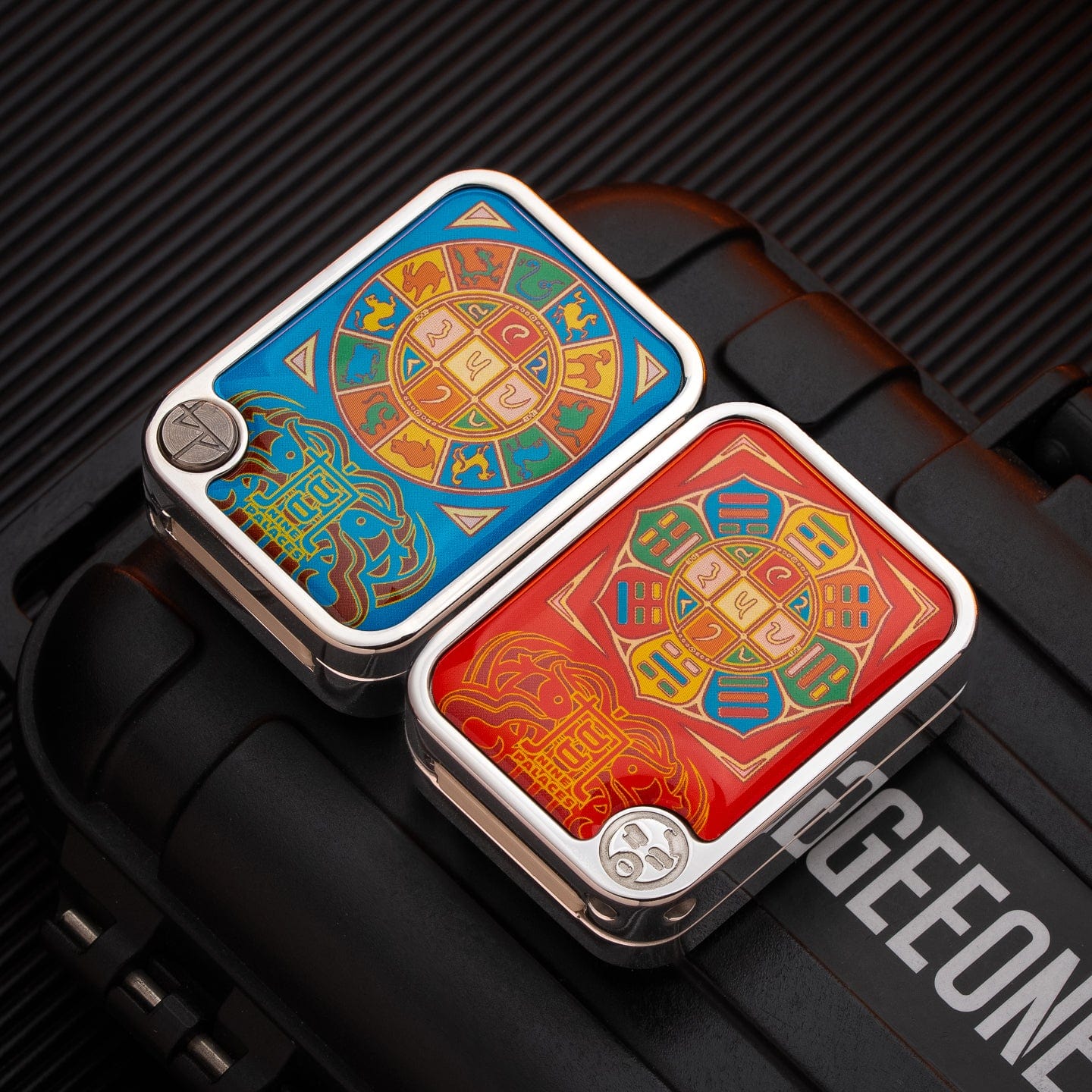Mechanical Slider – BPMods Nine-grid | Stainless Steel Zirconium Titanium PEI EDC Push Slider