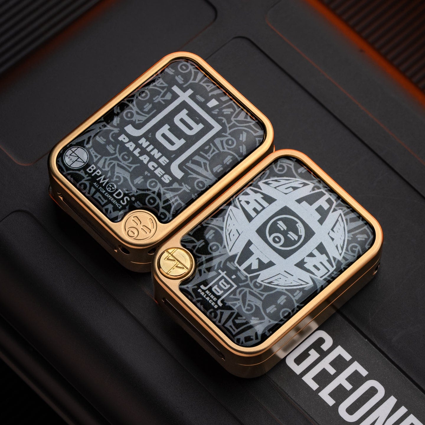 Mechanical Slider – BPMods Nine-grid | Stainless Steel Zirconium Titanium PEI EDC Push Slider