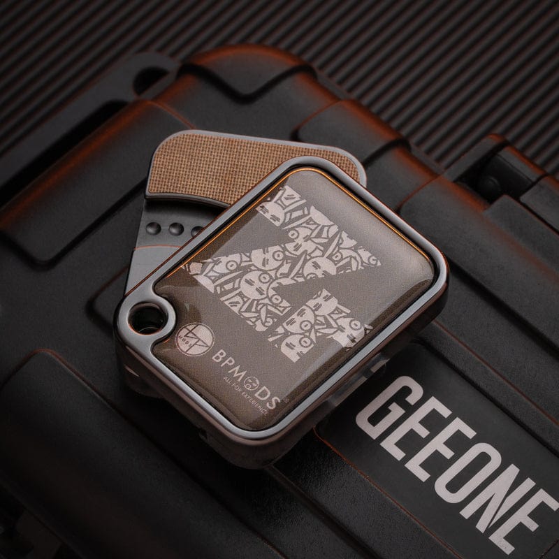 Mechanical Slider – BPMods Price Tag | Titanium Zirconium PEEK PEI Side Push EDC