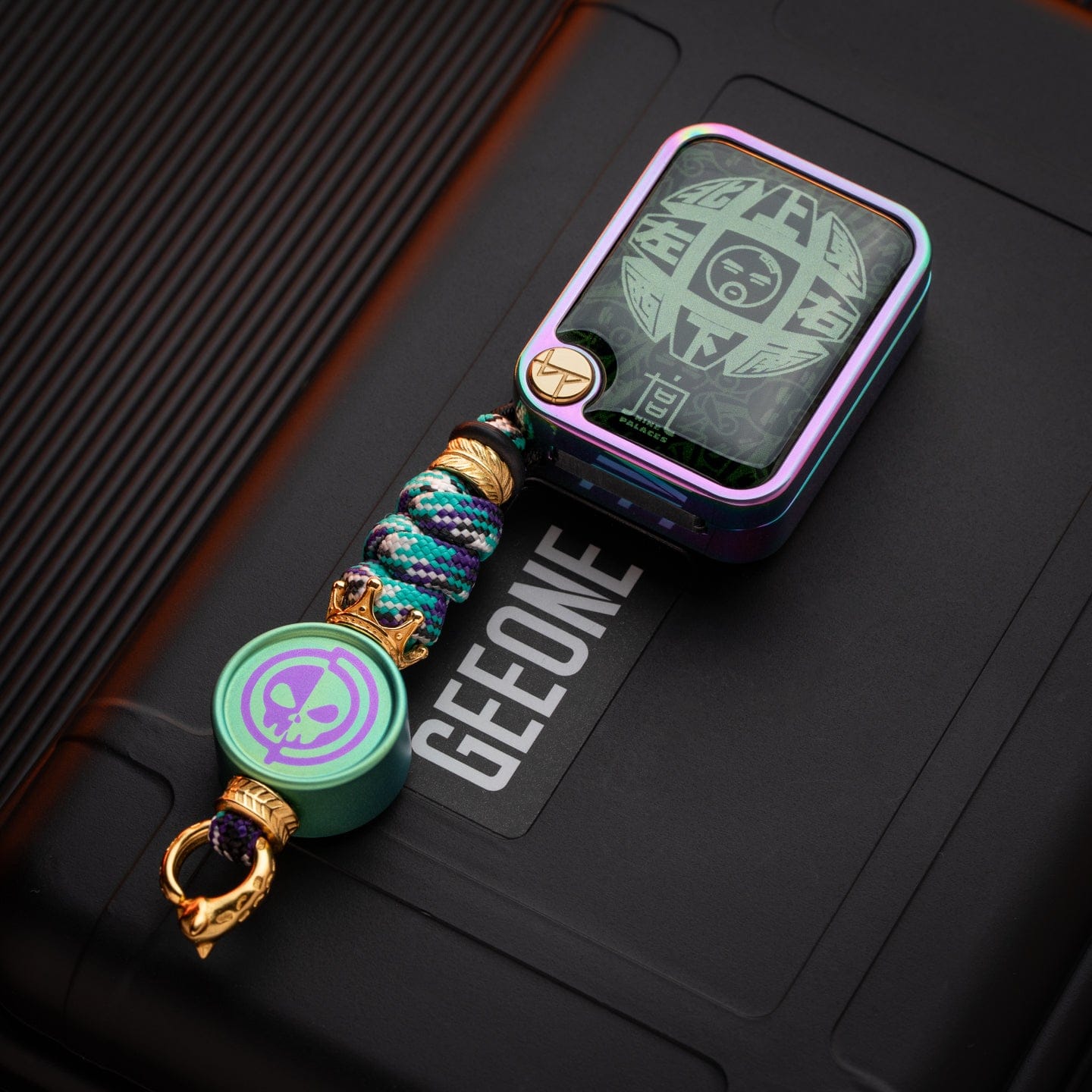 Mechanical Slider – BPMods Nine-grid | Stainless Steel Zirconium Titanium PEI EDC Push Slider