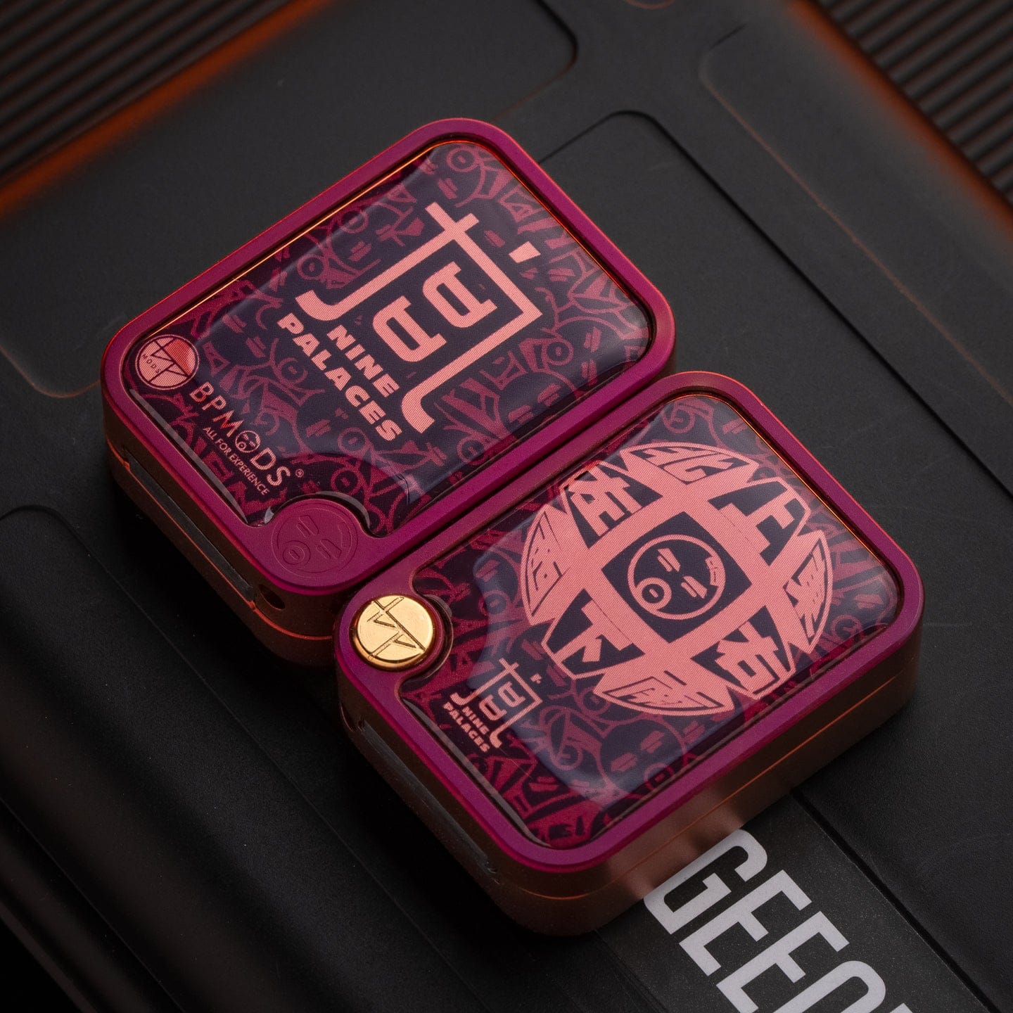 Mechanical Slider – BPMods Nine-grid | Stainless Steel Zirconium Titanium PEI EDC Push Slider