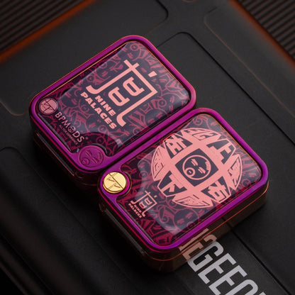 Mechanical Slider – BPMods Nine-grid | Stainless Steel Zirconium Titanium PEI EDC Push Slider