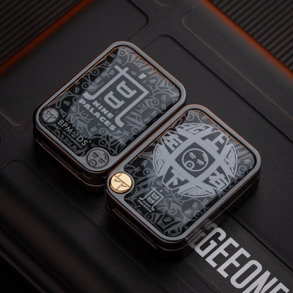 Mechanical Slider – BPMods Nine-grid | Stainless Steel Zirconium Titanium PEI EDC Push Slider