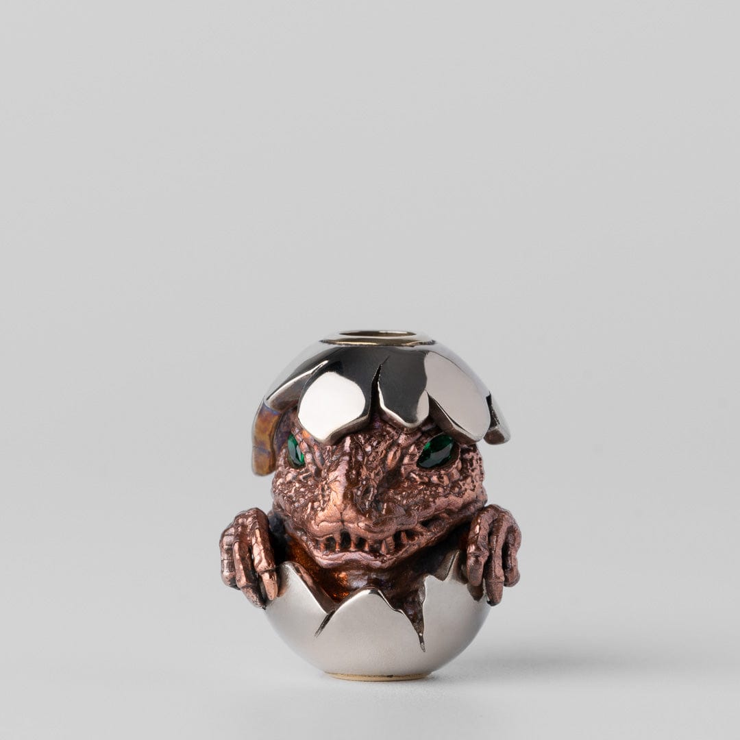 EDC Bead – BPMods Baby Dragon Pendant | Cupronickel Copper Brass 925 Silver