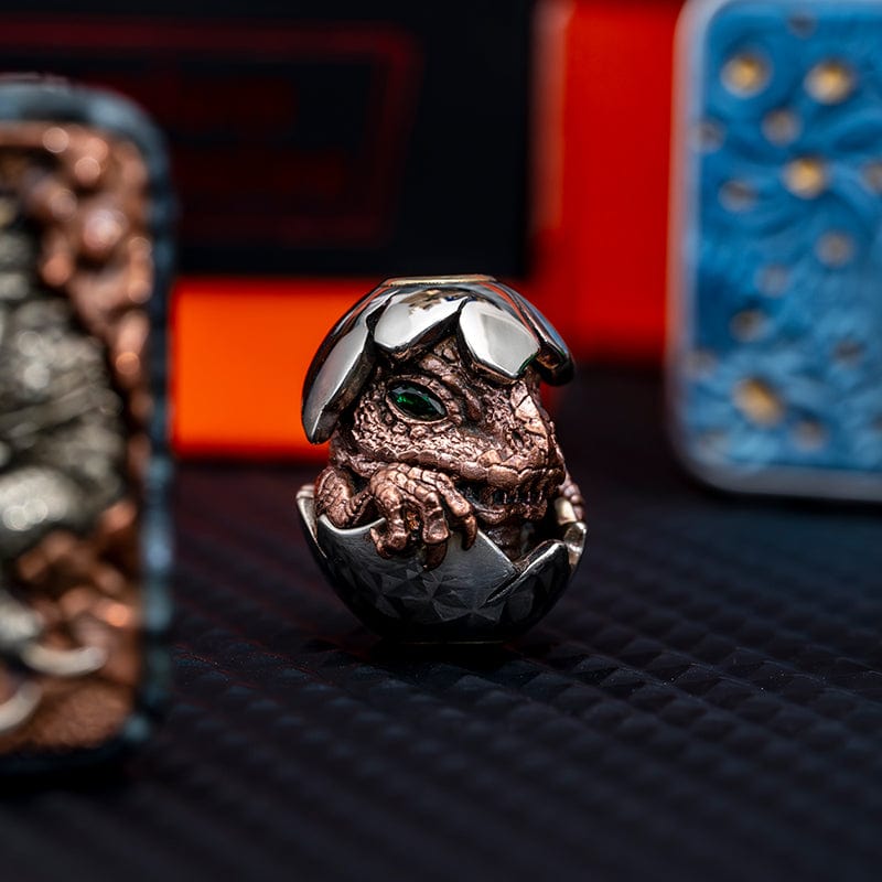 EDC Bead – BPMods Baby Dragon Pendant | Cupronickel Copper Brass 925 Silver