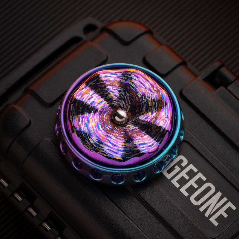 Precision Spinner – Bright Blood Eternal Flower | Stainless Steel Titanium Ceramic Coating EDC Gyro