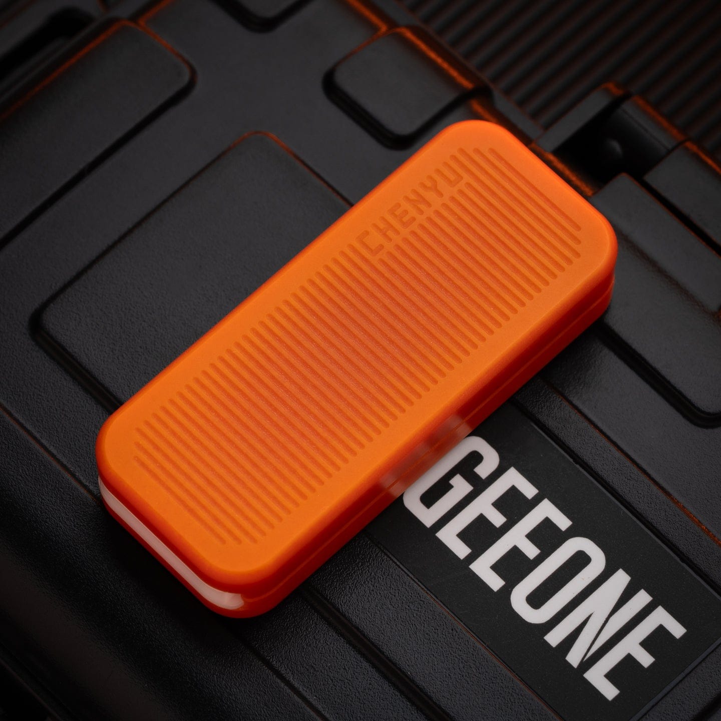 Fidget Slider EDC – Chenyu Syntony | Zirconium Titanium Stainless Steel PEI Push Slider