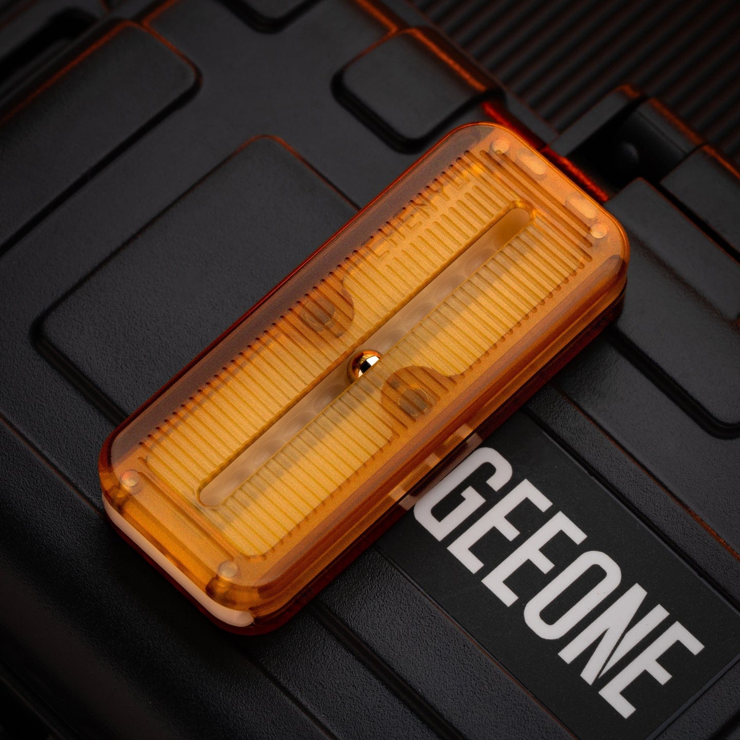 Fidget Slider EDC – Chenyu Syntony | Zirconium Titanium Stainless Steel PEI Push Slider