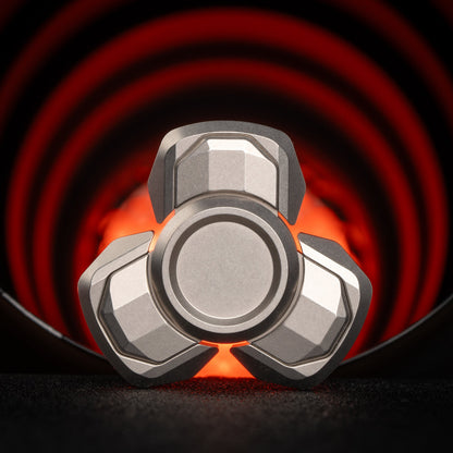 Fidget Spinner EDC – Chenyu Xuan Jia Spinner | Zirconium Titanium Stainless Steel Bar Tri Spinner