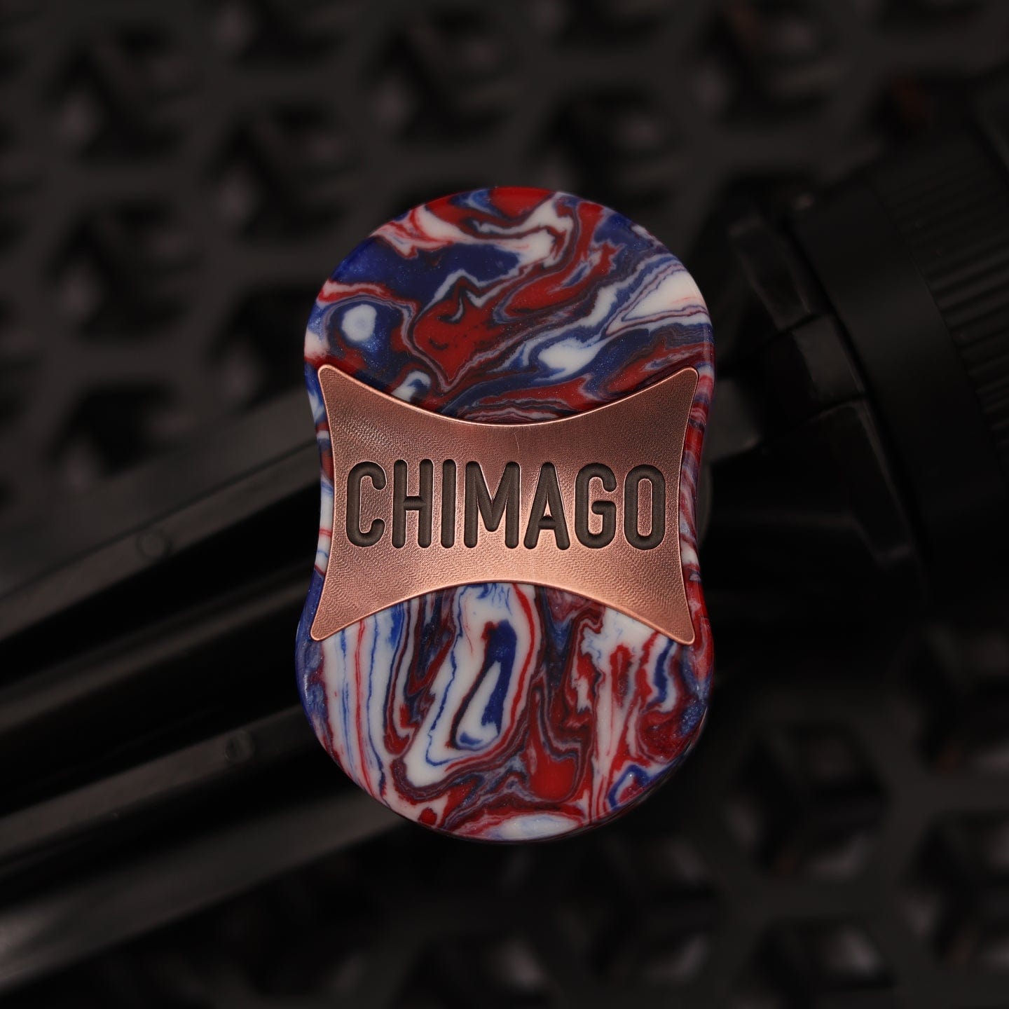 Fidget Slider EDC – GEEOne Wrathful | Titanium Zirconium PEEK Copper