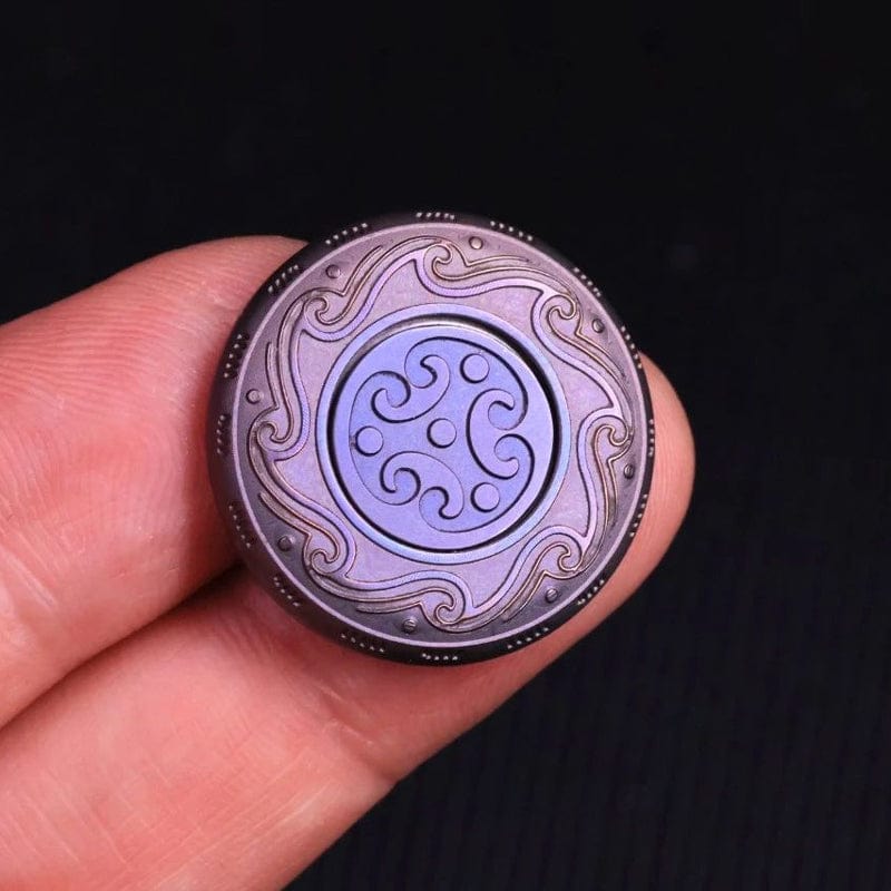 Mechanical Slider – CHIMAGO Garuda Slider | Zirconium Titanium PEEK PEI EDC Push Slider