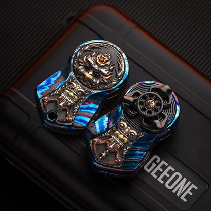 Mechanical Slider – CHIMAGO Garuda Slider | Zirconium Titanium PEEK PEI EDC Push Slider