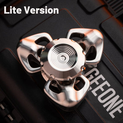 Spinning Top – Chimago Exorcism | Stainless Steel Copper Zirconium Damascus EDC Spinner